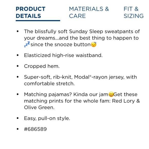 NWT Old Navy High-Waisted Pajama/Sweatpants; Olive Green; Medium (Regular) - Picture 5 of 10